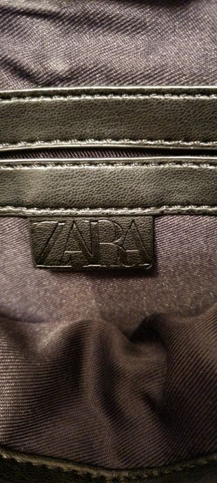 Дамска чанта Axel бежова,  Zara черна