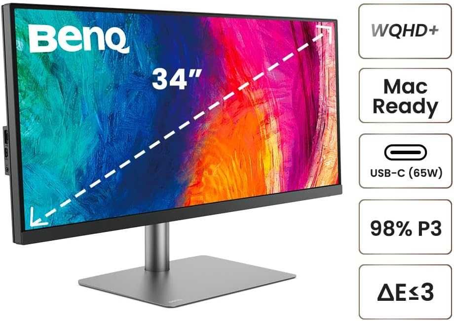 BenQ Creative Pro PD3420Q｜34" WQHD Designer Monitor