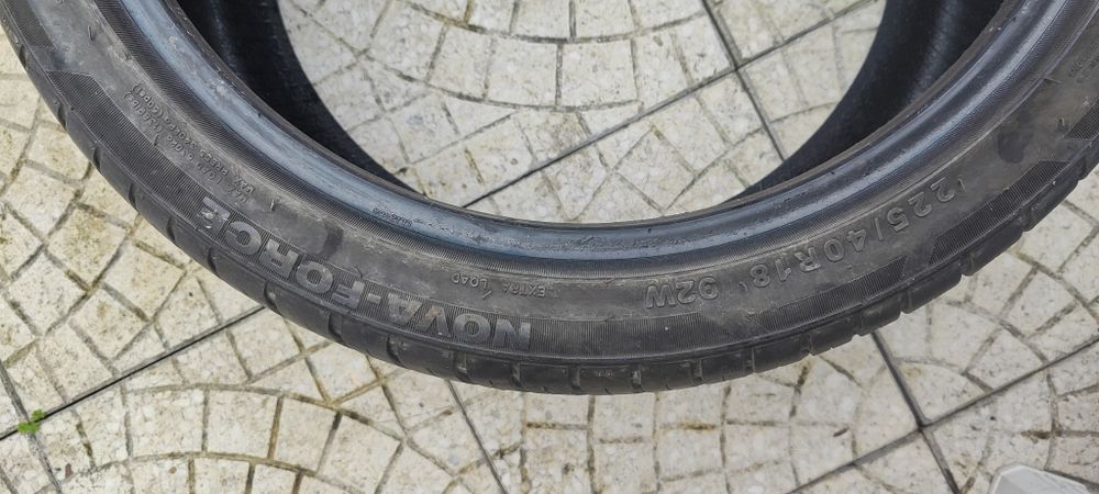 Продавам 2 летни гуми Nova Force