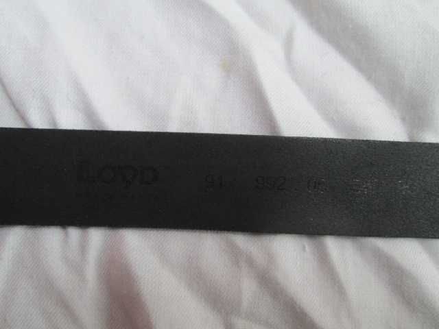 Lloyd мъжки колан от естествена кожа с дължина 91 см.