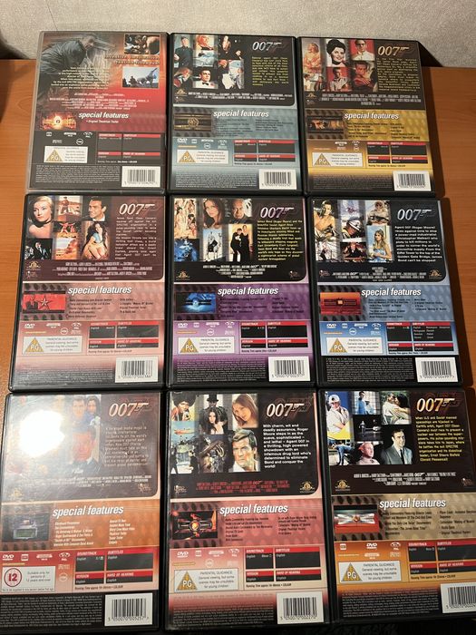 James Bond 007 DVD колелция