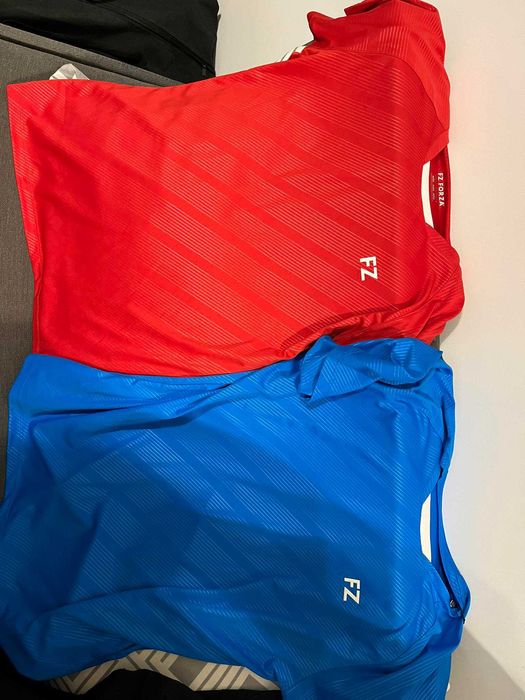 Тениска за ракетни спортове - бадминтон/тенис - XL и L