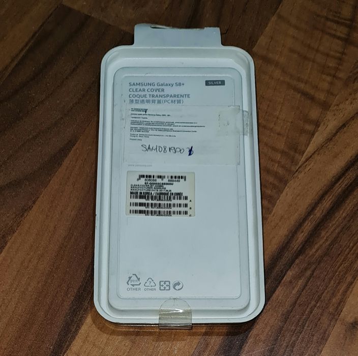 Husa SH originala Samsung Clear Cover Galaxy S8+ S8 Plus G955