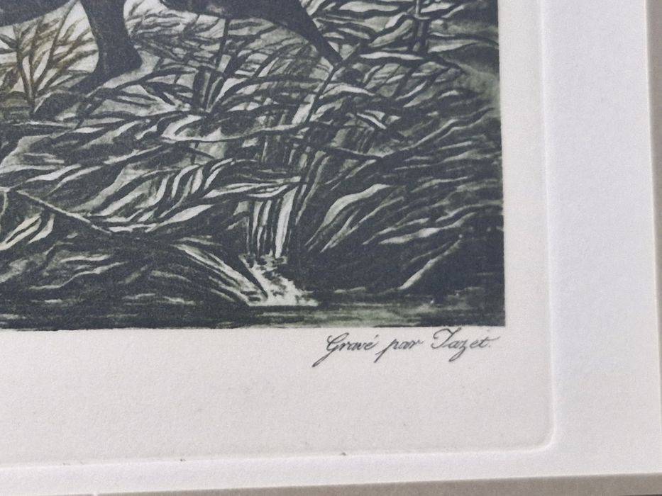 Tablou Gravată Litografie  Carle Vernet