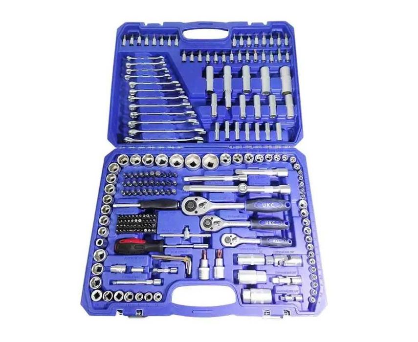 Комплект инструменти UKC 216 части /гедоре/ куфар с инструменти