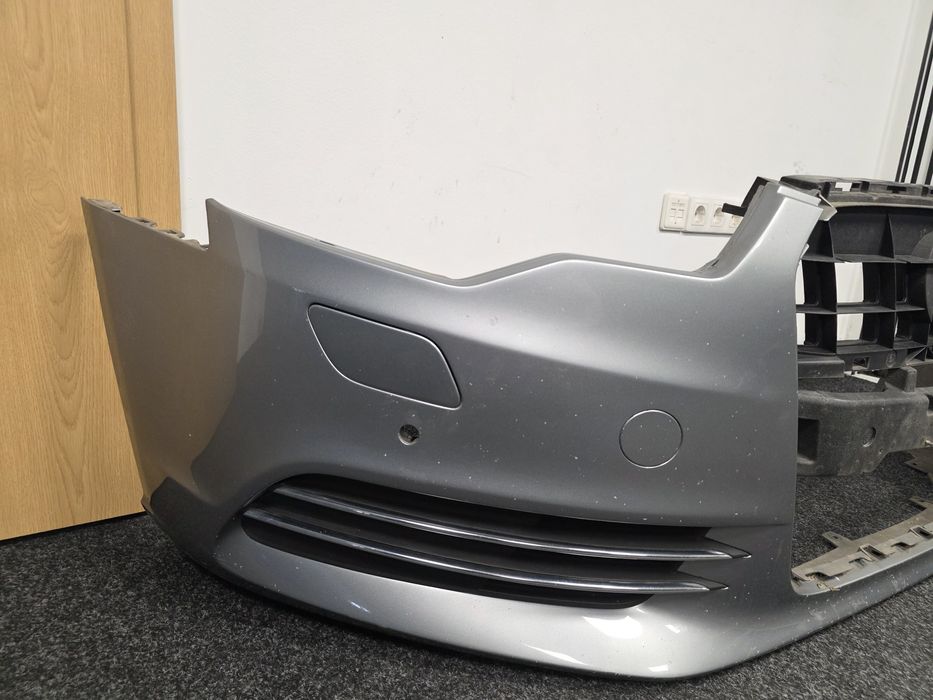 Bara fata Audi A6 C7 4G, bara spate, scut sub bara, grile cromate