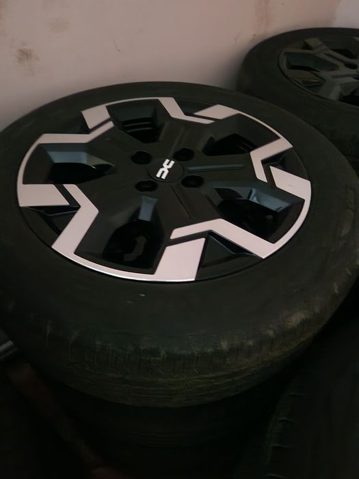 Jante aliaj 4x100 r16 anvelope 195 55 16 Dacia
