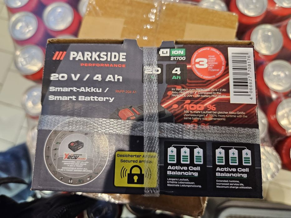 Acumulator parkside 4 ah smart sigilat