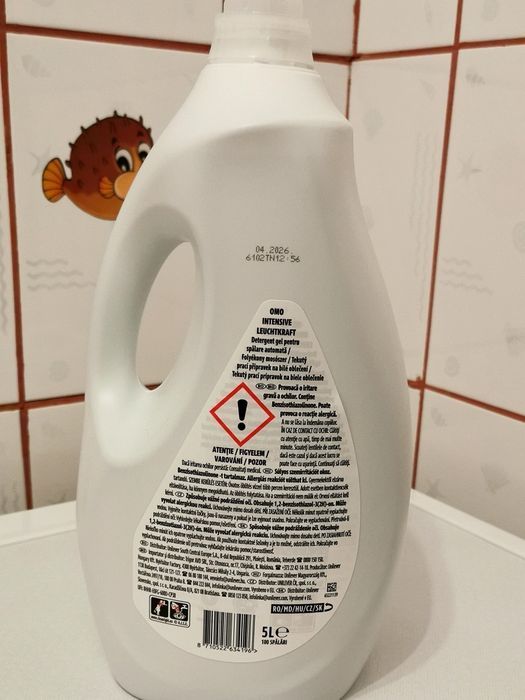 OFERTA! Detergent lichid OMO Intensive automat, 5 litri, 100 spalari