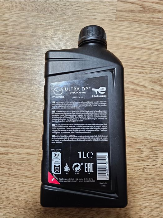 Ulei motor original Mazda Ultra DPF 5W-30 1L - Nou / Sigilat