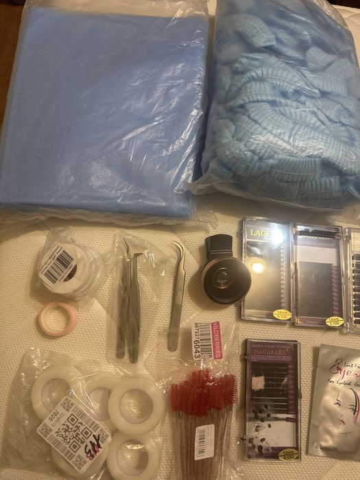 Продам все для наращивания ресниц