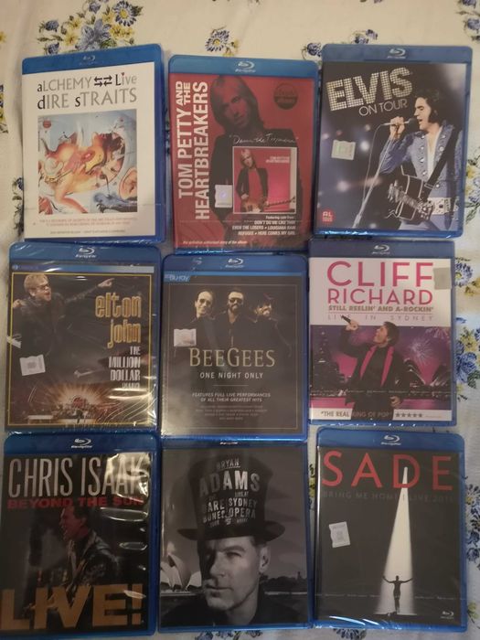 colectie concerte live blu ray nerulate niciodata