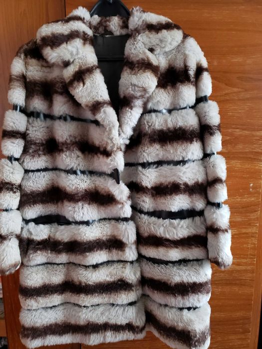 Чинчила - палто от естествен косъм