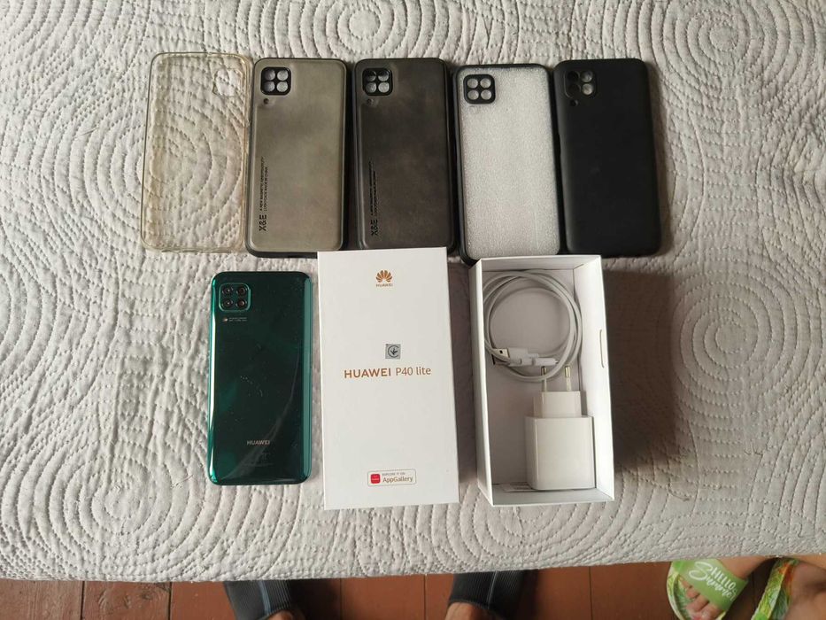 Huawei P40 lite + 5 бр. кеиса