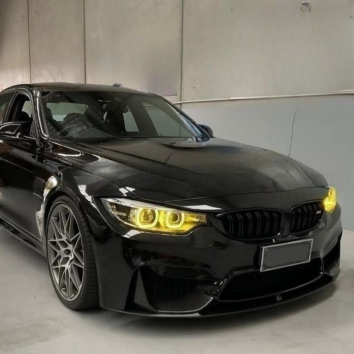 Set modul Angel Eyes Yellow BMW Seria 4 2018 - 2020 M4 LCI F80 F82 F36