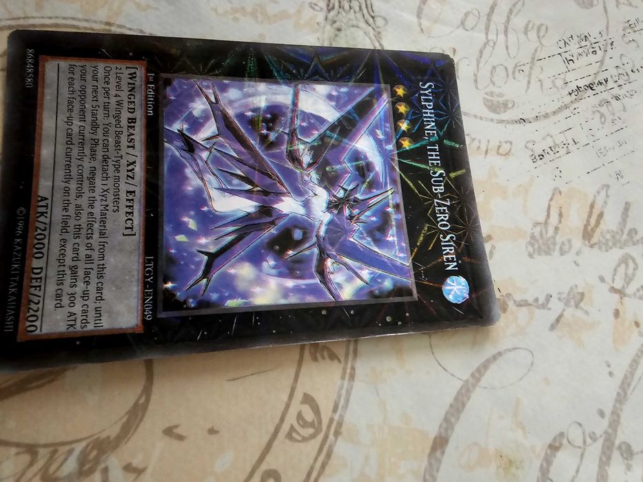 Продавам карти Yu-gi-oh 1996 1st edition