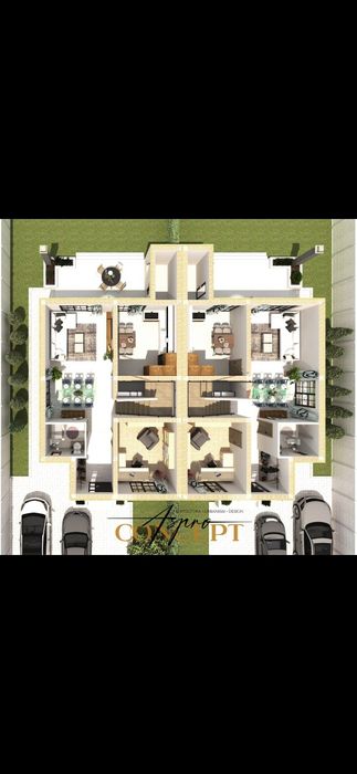 Vand duplex la rosu Braytim