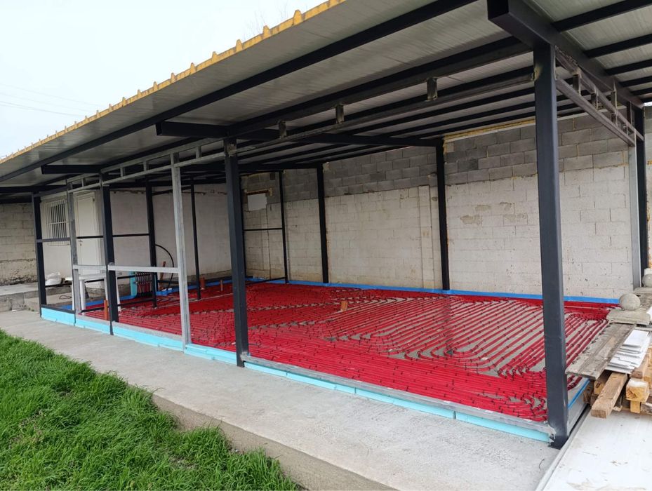 Водно подово отопление