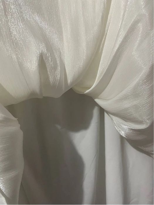 Белая молодёжная юбка