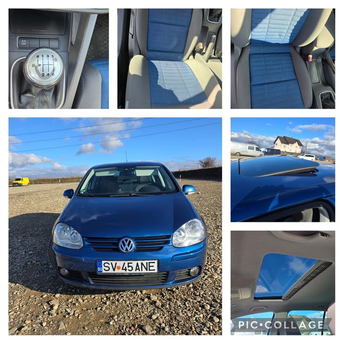 VW Golf 5/1,9/105 cp/trapa/climatronic/senzori parcare ploaie lumini