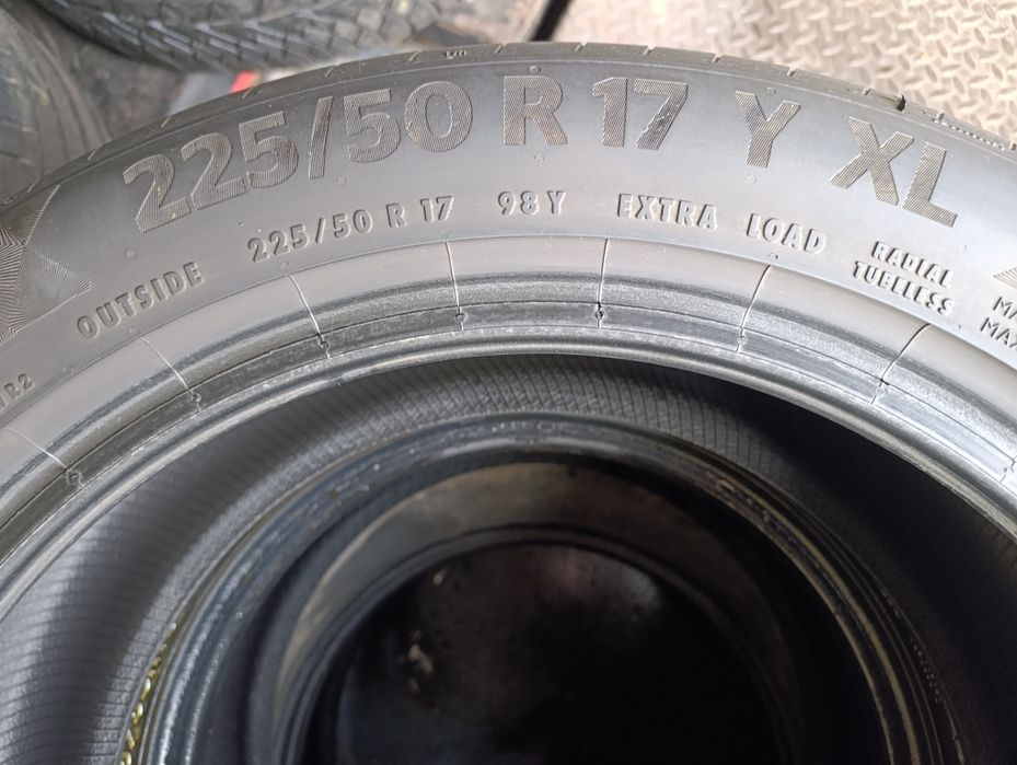 Anvelope de vara 225 50 17 Continental dot 2019 7mm