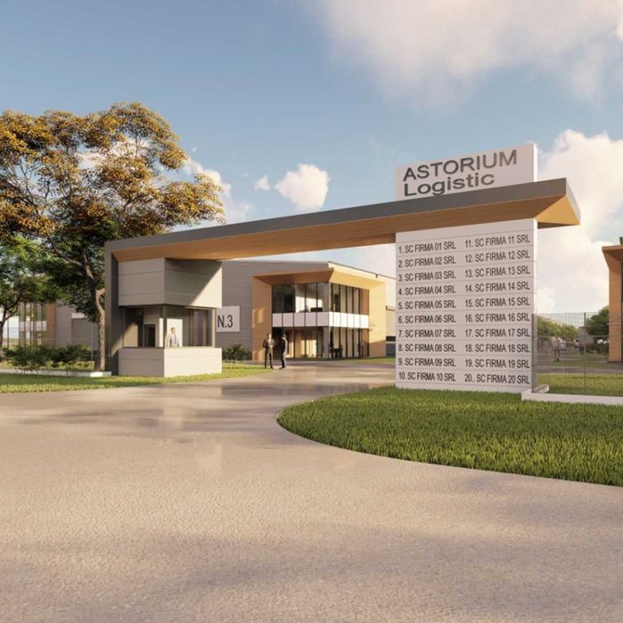 Spațiu logistic în Astorium Logistic, contract de închiriere activ