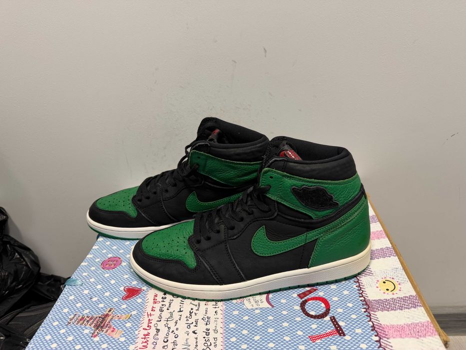 Air Jordan 1 Retro High OG Pine Green''оригинални маратонки 46 номер