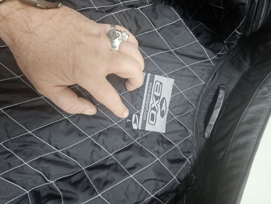 Geacă moto de damă din piele L