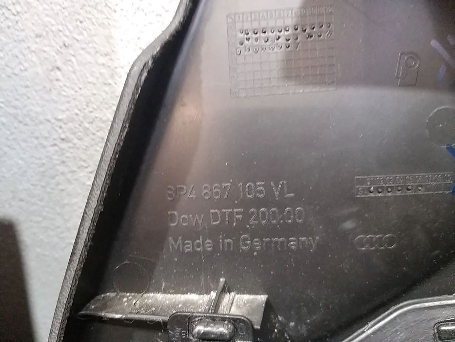 Fata tapiterie usa stanga fata audi a3 8p 8p4867105vl