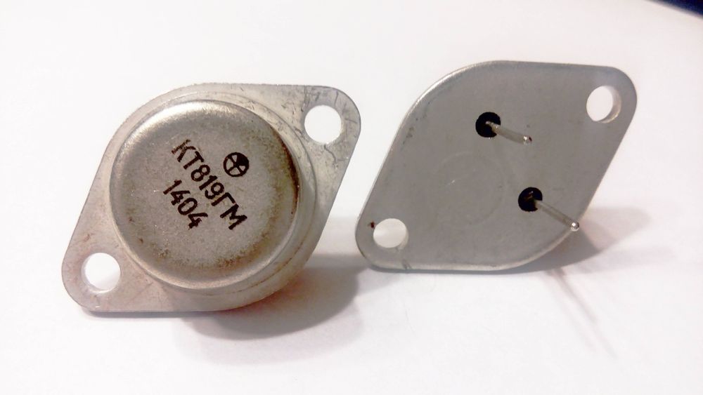 Транзисторы КТ818гм, кт819гм, кт825г, 2т818а, 2т819а, 2т825а