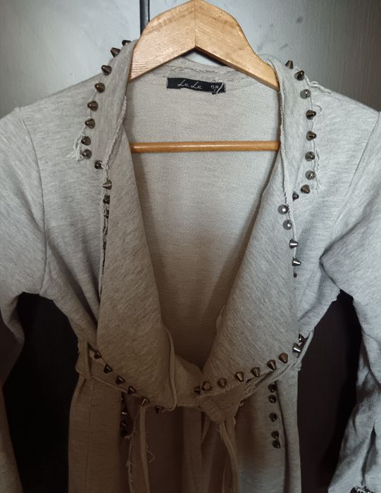 Оригинална дълга жилетка