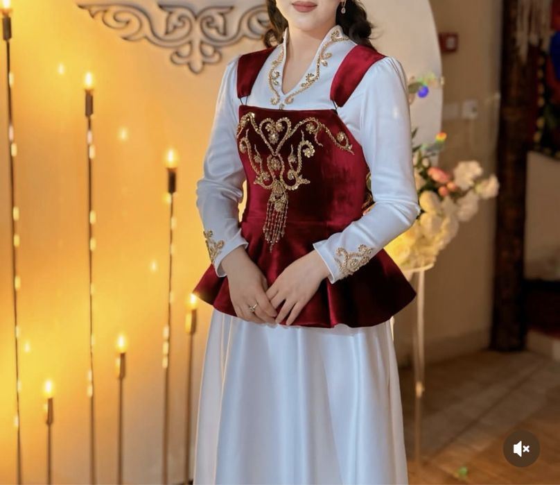 Қазақ көйлек корсетпен