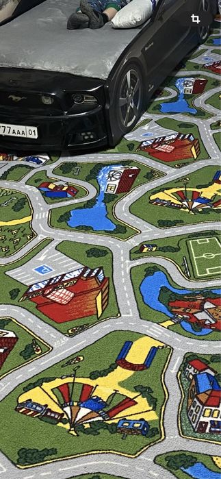 Детский палас  цветной