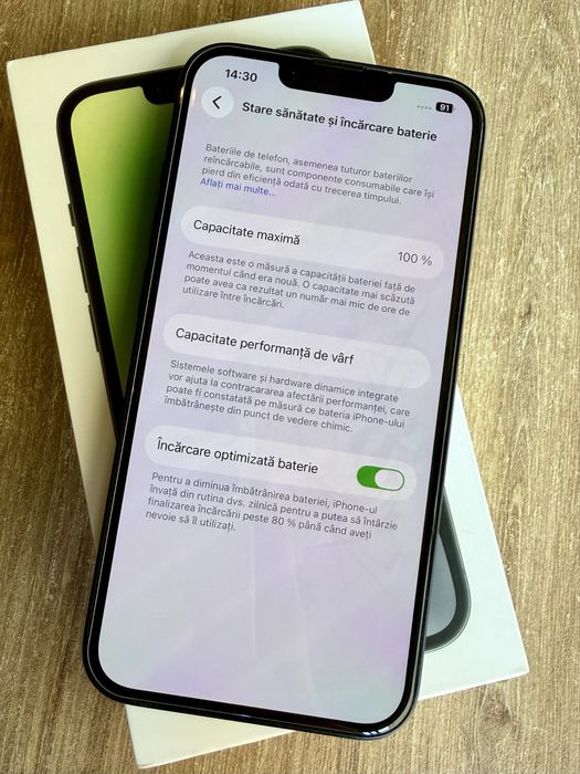 iPhone 14 128GB-100%Bat