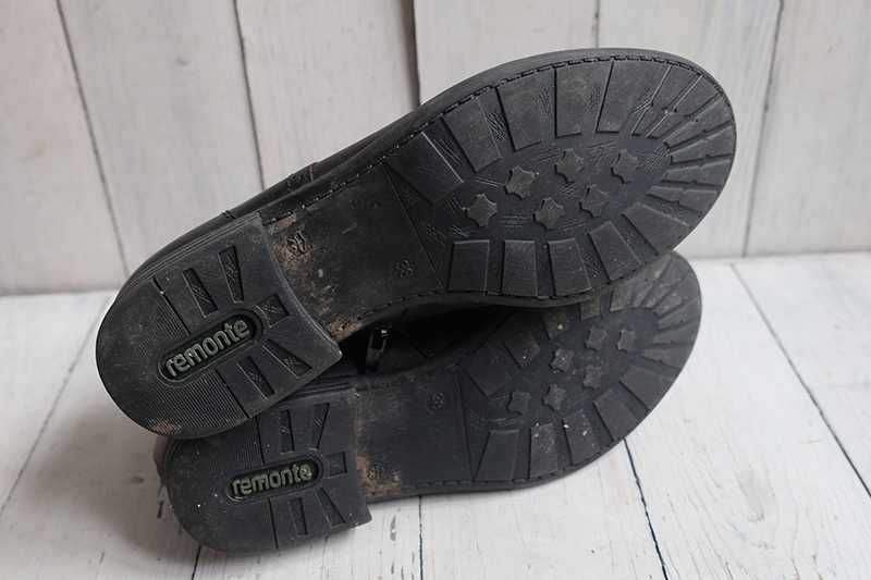 Зимние кожаные ботинки Remonte, р-р 38