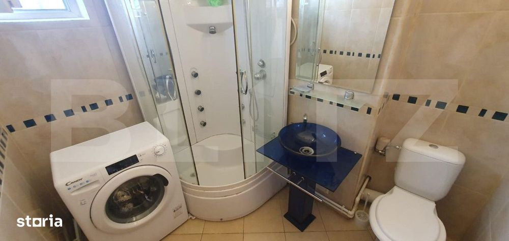 Apartament de 2 camere, 65 mp, AC, centrala termica, zona Patria