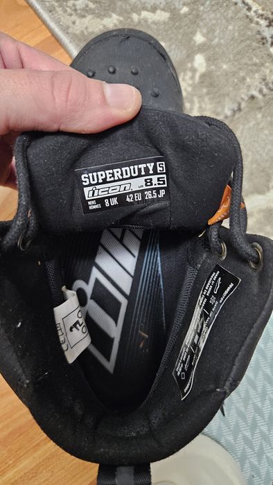 Ghete Icon Superduty 5 boots pentru  motocicleta
