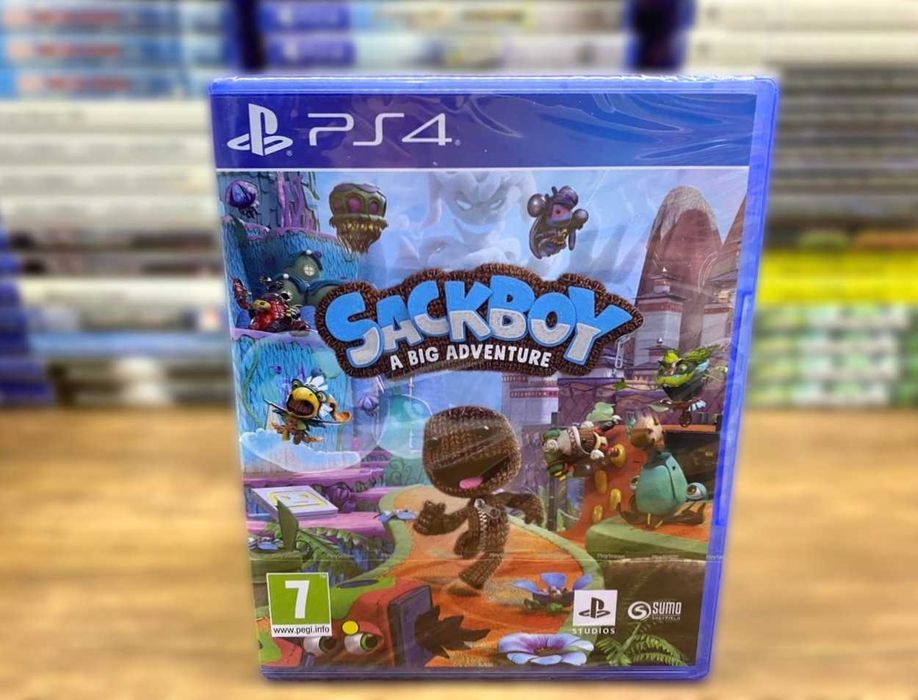 Новый Сэкбой: Большое приключение ENG/ Sackboy A Big Adventure PS4/PS5