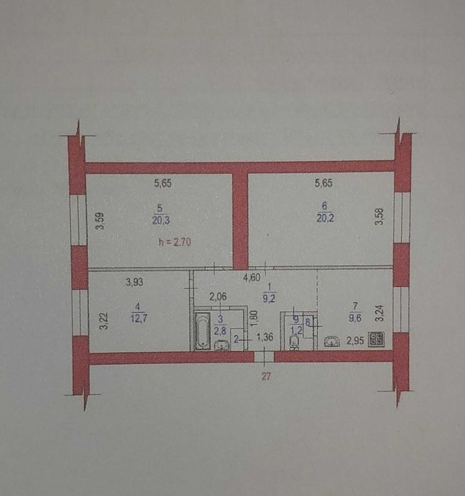 Продажа 3 комнатной квартиры