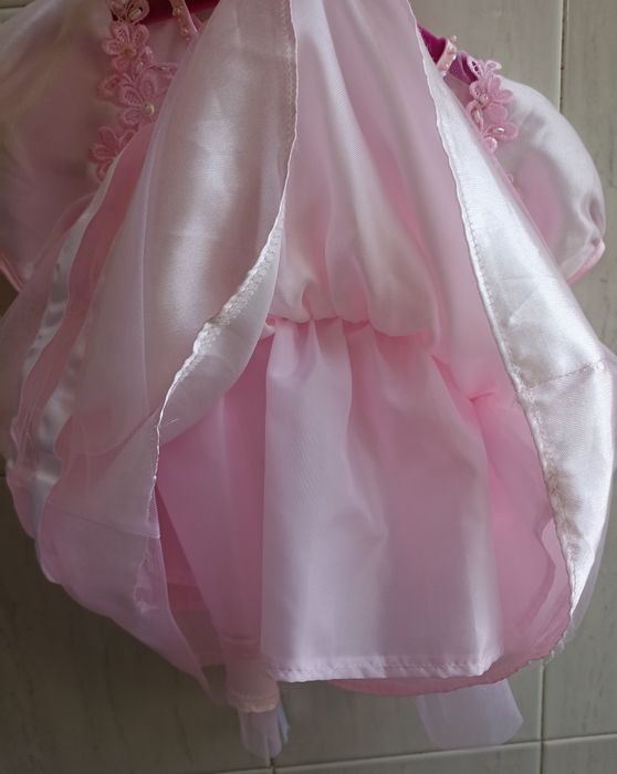 Празнична рокля за момиче, ръст 80 см