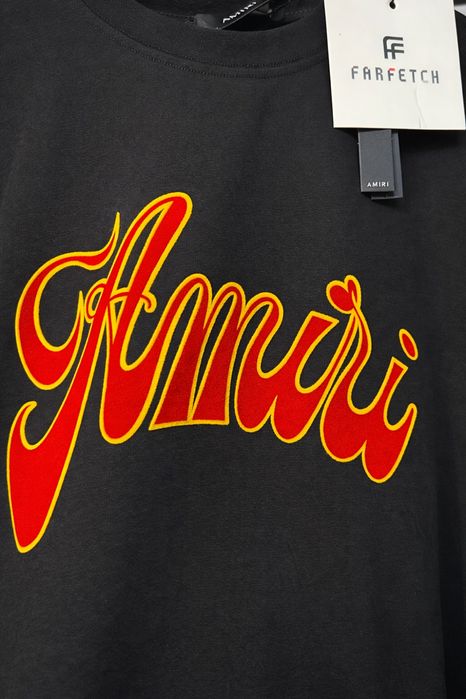 Tricou Amiri model nou 2026 logo brodat - marimi s - xxl