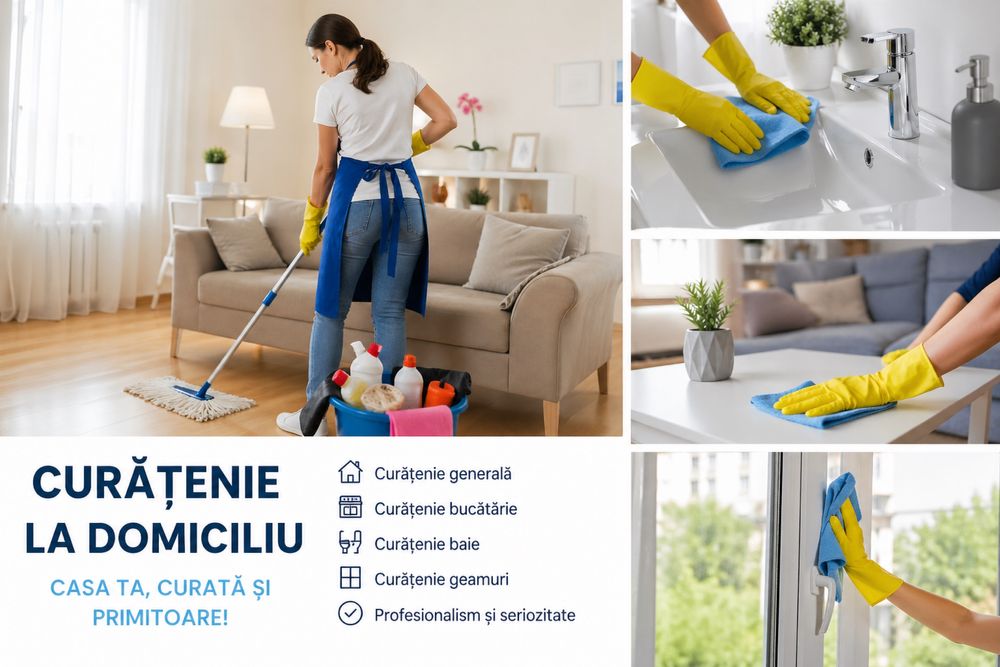 Curatenie la domiciliu