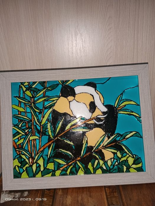 Витражная картинка