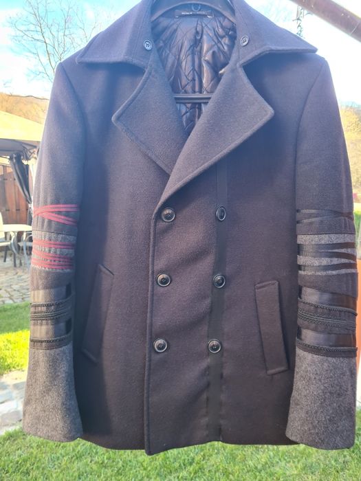 Palton pardesiu barbati 100% casmir impecabil