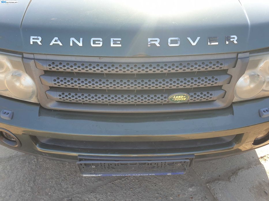 Bara Spoiler Fata cu Locas Spalatoare Faruri Land Rover Range Rover Sport L320 2005 - 2009 Culoare LRC 904 Tonga Green [K4407]
