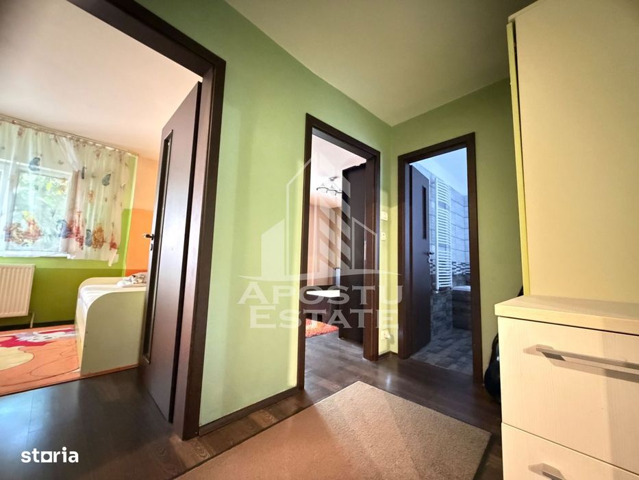 Apartament cu 3 camere, et 2, cent. proprie, zona Lunei,in Timisoarara