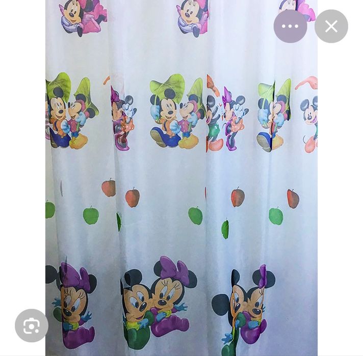 Draperie mickey mouse plus perdea