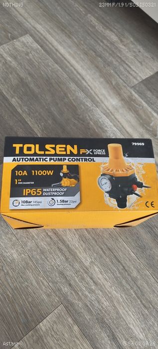 TOLSEN контроллер для насоса