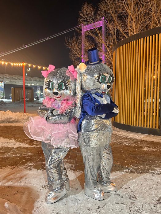 Мишка и Зайка на прокат аниматоры