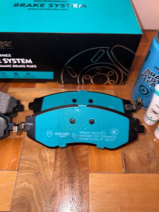 Тормозные колодки Nexia 2 пробег 50.000 км